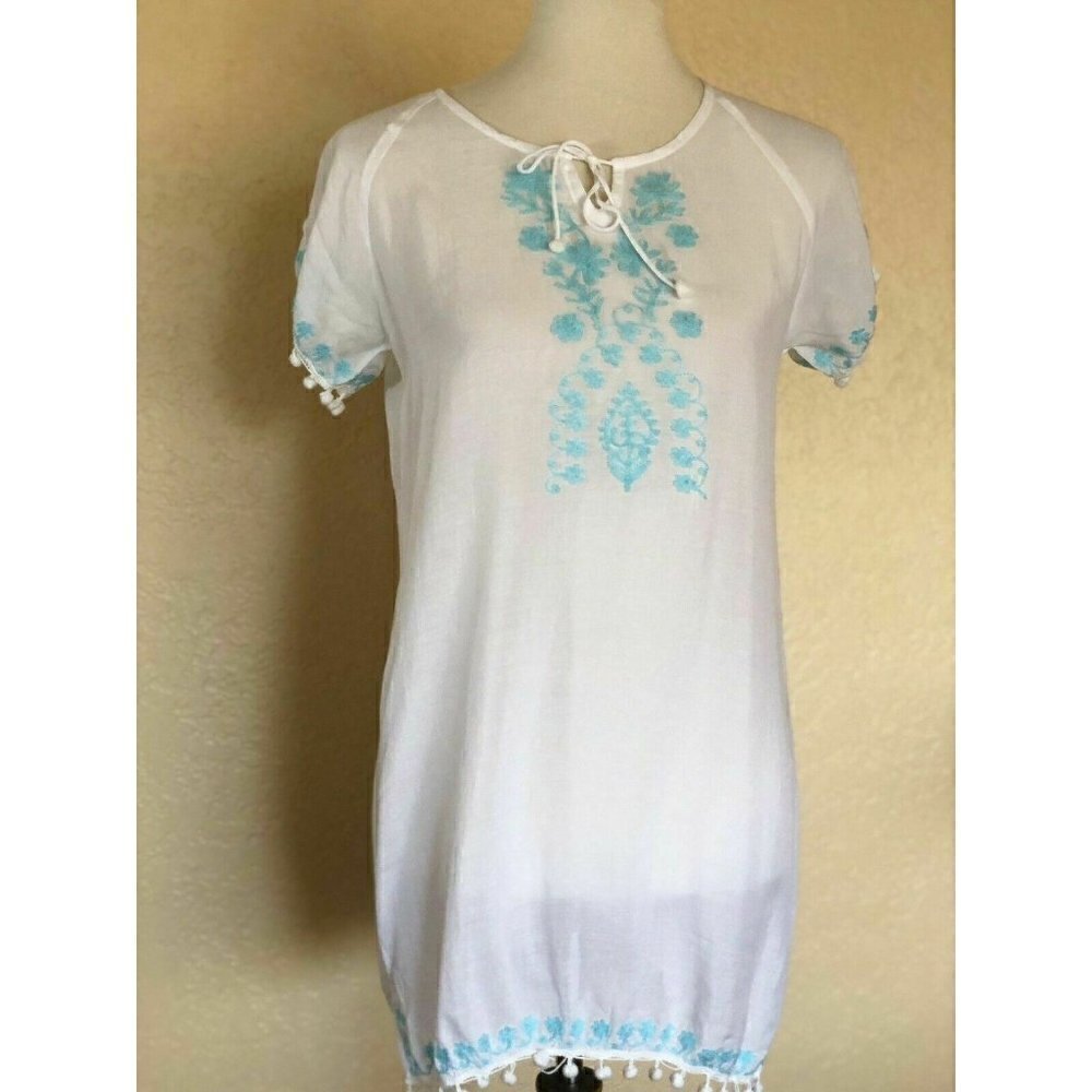 Melissa Odabash Juniors Embroidered Swim Cover Up